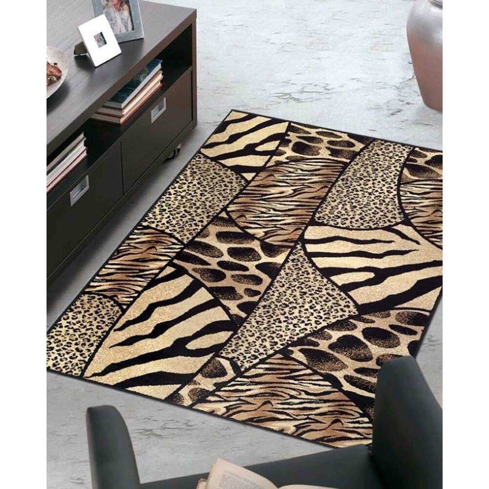 Admire Home Living Virginia Animal Print Area Rug (7'9 x 11') - 7'9" x 11'2"/Surplus
