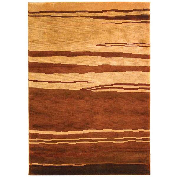 SAFAVIEH Hand-knotted La Carta Pile Maayan Modern Wool Rug