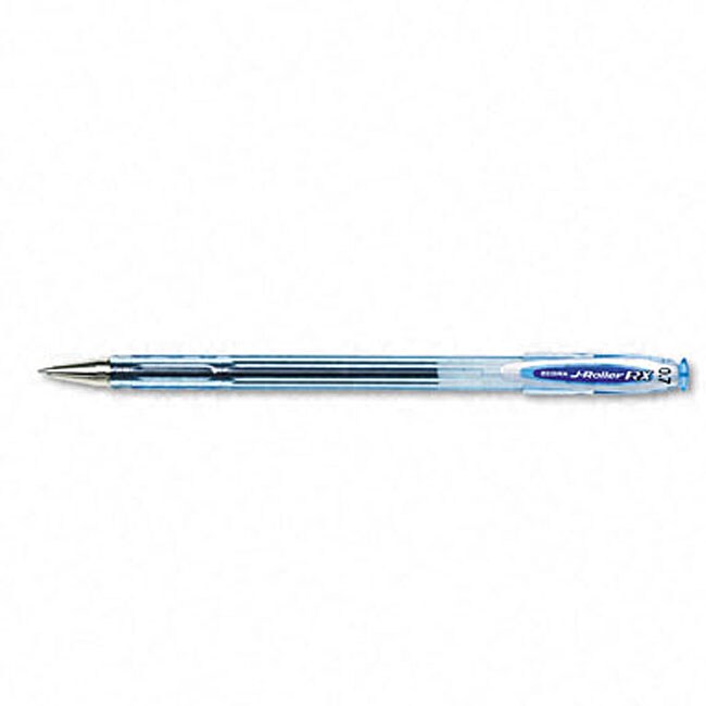 J roller Gel Ink Blue Roller Ball Pens (pack Of 12)