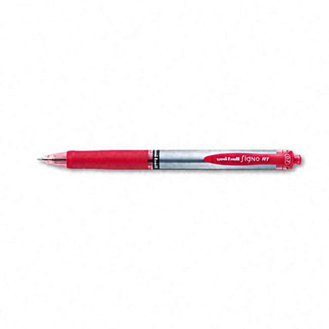 Uni ball Gel Rt Refillable Red Pens (pack Of 12)