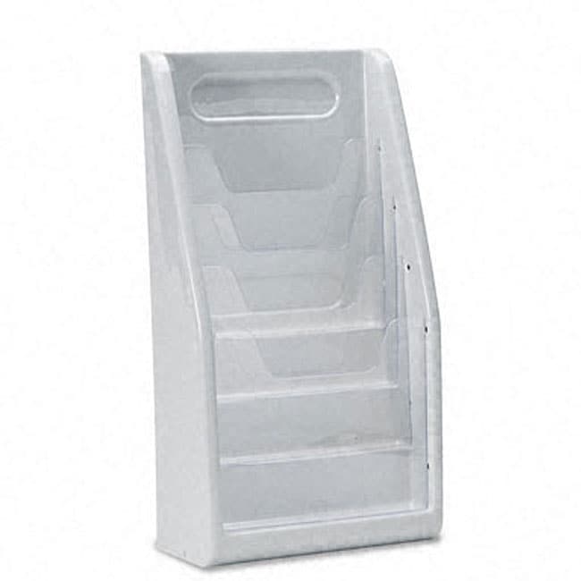 Deflecto Multi tiered Magazine Holder