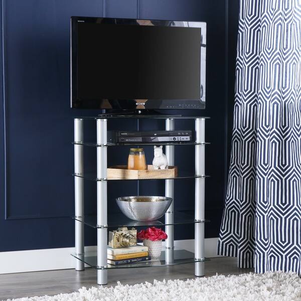 DISCO Glass Component Media Stand