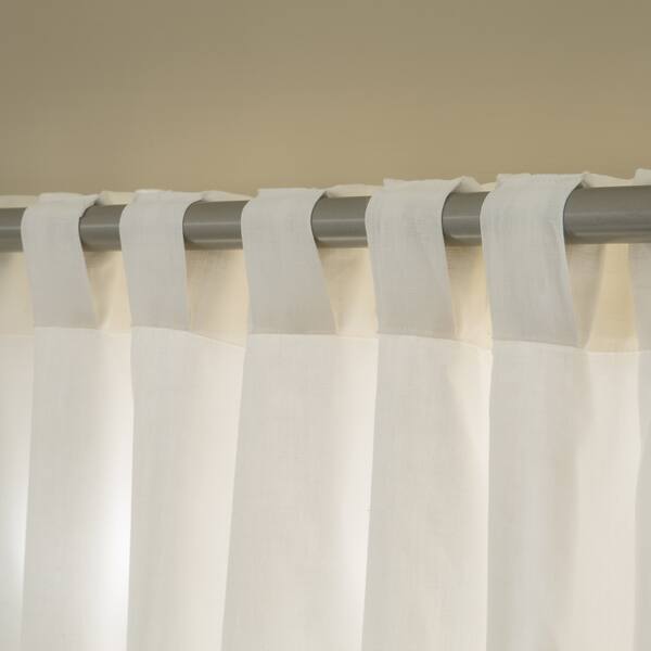 Shop Hampshire Station 100 Percent Belgian Flax Linen Drape Free