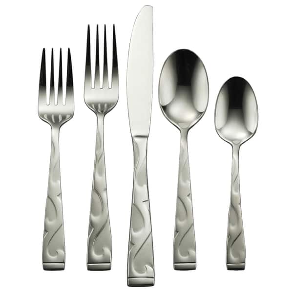 Oneida Tuscany 45 Piece Everyday Flatware Set, Service for 8
