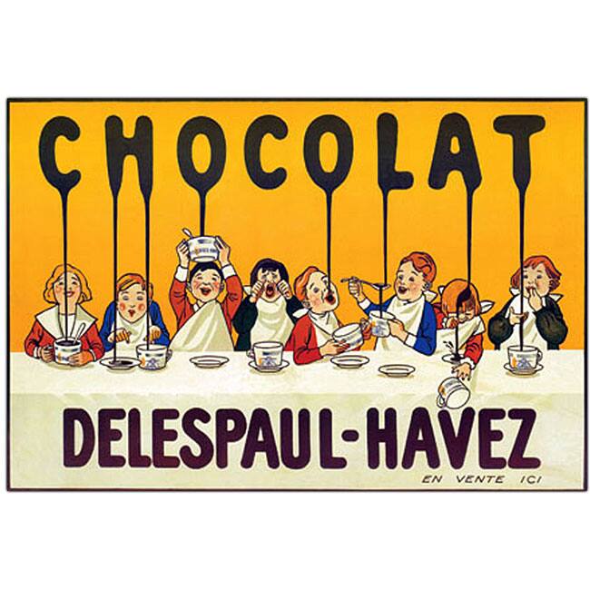 'Chocolate Delespaul Havez' Canvas Art