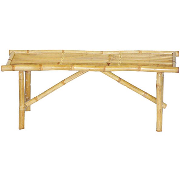 Handmade Bamboo Folding Bench (Vietnam)