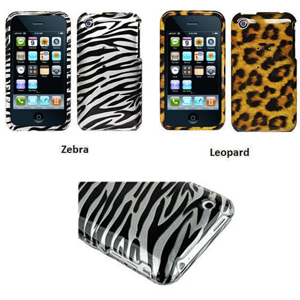 Apple iPhone 3G Animal Design Crystal Case