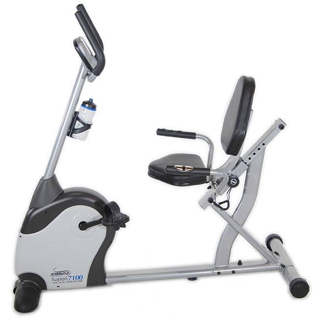 Stamina Magnetic Fusion 7100 Exercise Bike - White