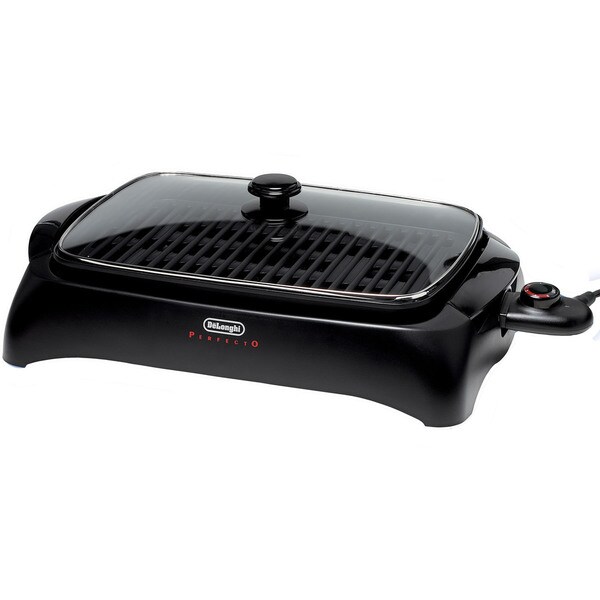 DeLonghi BG24 Healthy Indoor Grill with Die Cast Aluminum Non