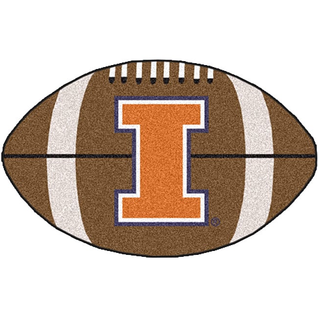 University Of Illinois Football Mat (22 X 35)