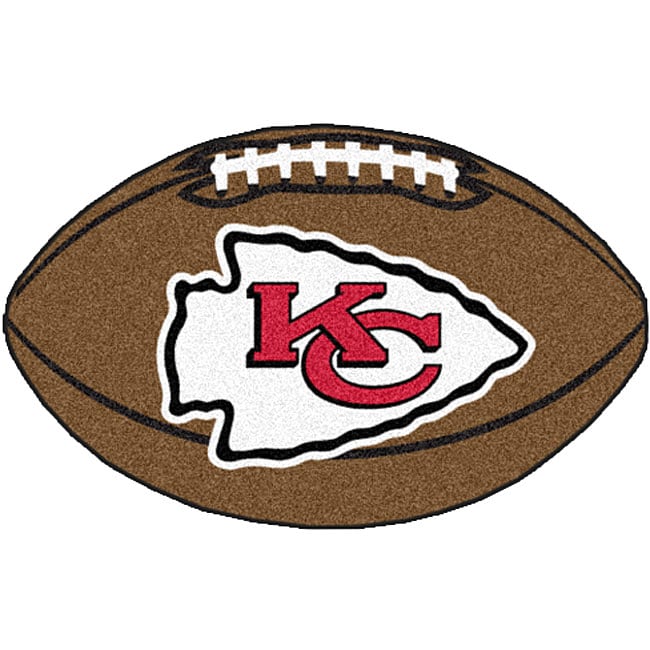 Kansas City Chiefs Football Mat