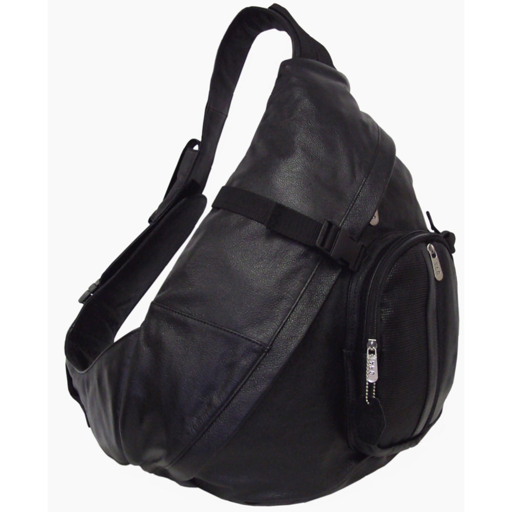 multi compartment sling bag