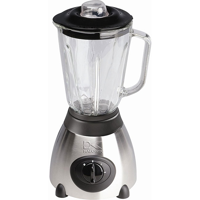 Kalorik Stainless Steel Blender with Glass Jar - Free Shipping Today ...