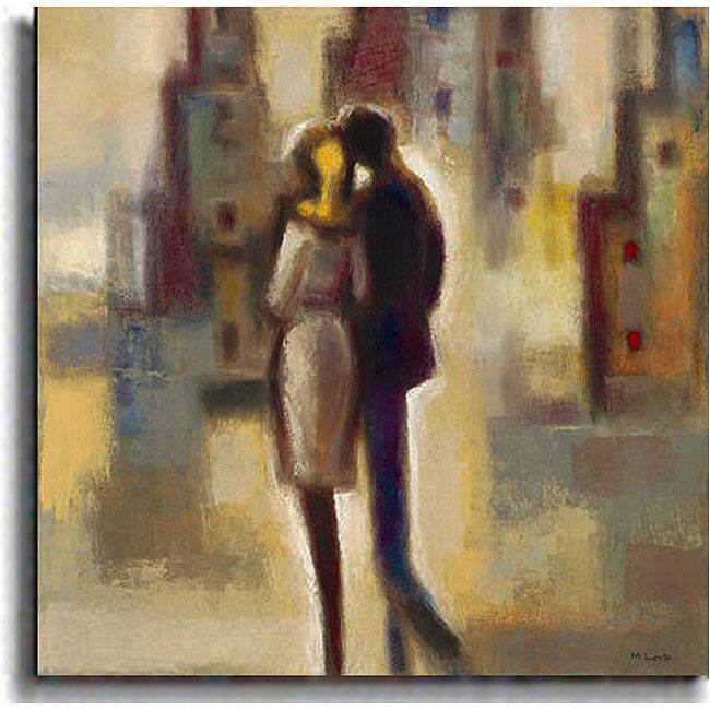 Michael Lentz 'Metropolis I' Canvas Art