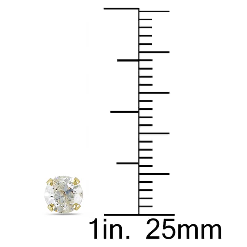 Miadora Signature Collection 1ct TDW Diamond Stud Earrings in 14k Gold