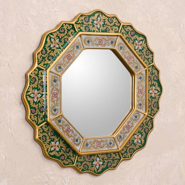 Shop Green Star Artisan Handmade Home Decor Hand Painted Floral