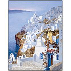 Hava 'Greece' Canvas Art