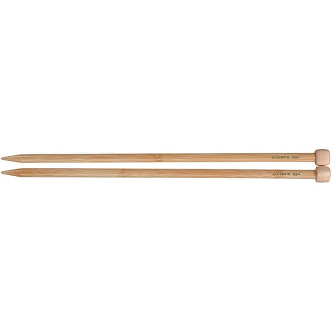 Bamboo Size 15 13 To 14 inch Single point Knitting Needles