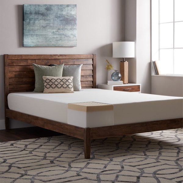 Select Luxury E.C.O. Natural Latex Choice of Firmness 10-Inch King-size Hybrid Mattress - White