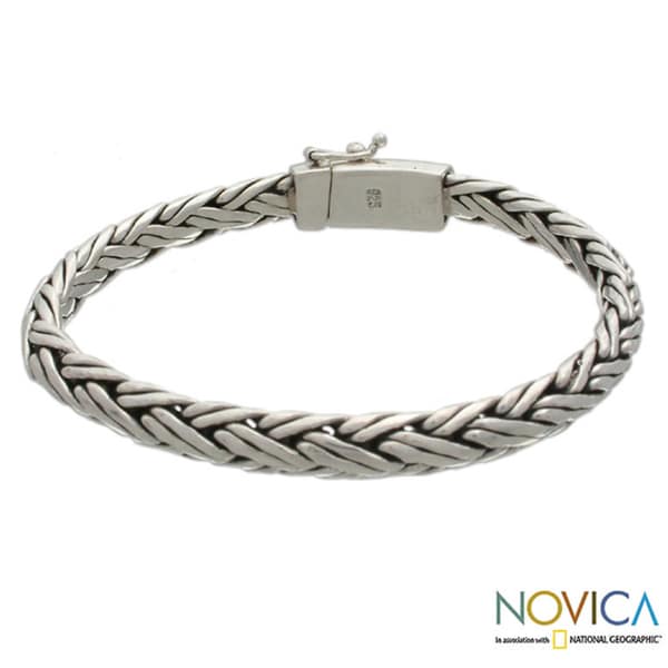 Sterling Silver Connected Lives Bracelet (Indonesia)