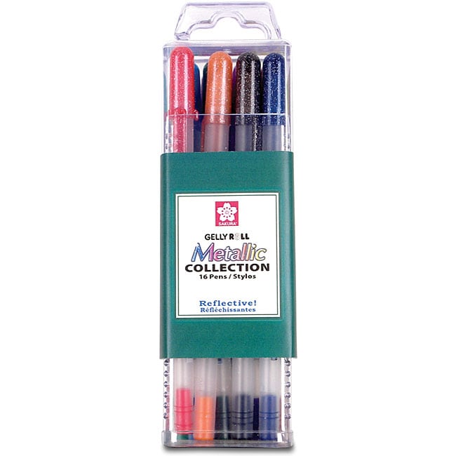 Sakura Metallic Gelly Roll Pen Collection (pack Of 16)