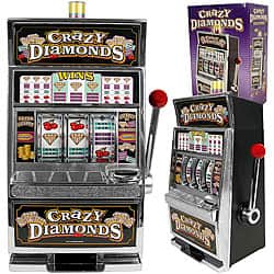 Crazy Diamonds Slot Machine Bank - Replica