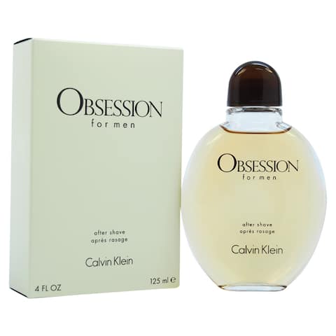Calvin Klein Obsession Aftershave for Men 4 oz / 120 ml