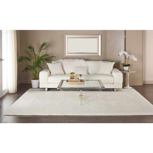 Nourison Hand-tufted Westport Ivory Wool Rug - 5' x 8'