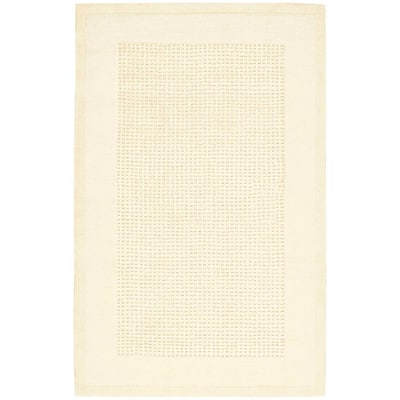Nourison Westport Solid Border Hand-tufted Wool Area Rug