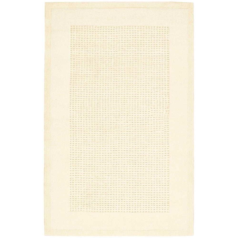 Nourison Westport Solid Border Hand-tufted Wool Area Rug