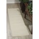 preview thumbnail 53 of 55, Nourison Westport Solid Border Hand-tufted Wool Area Rug 2' 3" x 7' 6" - White - Runner