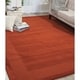 preview thumbnail 47 of 55, Nourison Westport Solid Border Hand-tufted Wool Area Rug 3'6" x 5'6" - Red - Runner/Rectangle