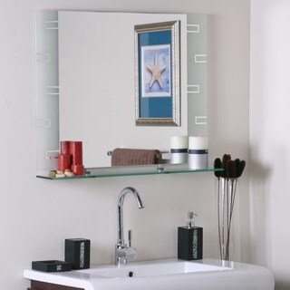 Frameless Rectangle Wall Mirror