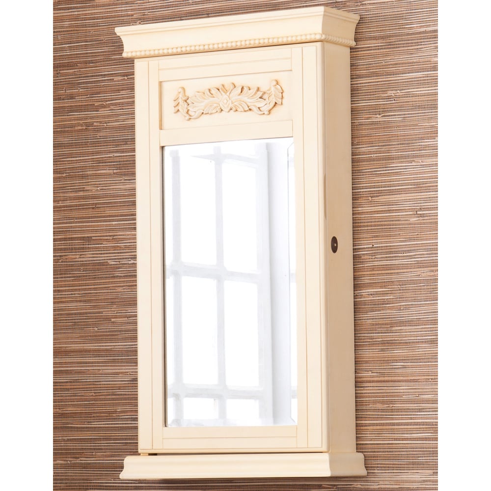 Avery French Vanilla Jewelry Armoire