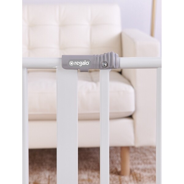 regalo easy open extra wide baby gate