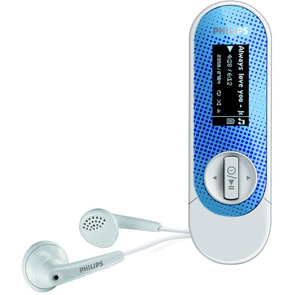 Philips gogear 2gb mp3 player not reading mp3 files