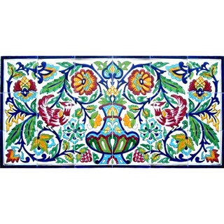 Rooster Kitchen Mosaic 18-tile Wall Mural