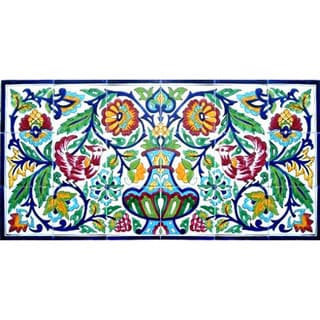 Rooster Kitchen Backsplash Mosaic 18 Ceramic Tile Wall Mural
