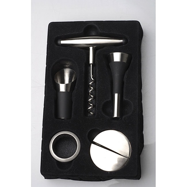 Shop 5piece Wine Accessory Set Free Shipping On Orders Over 45