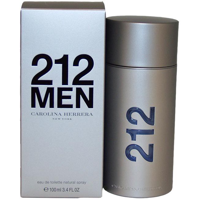 Carolina Herrera 212 Mens 3.4 ounce Eau de Toilette Spray  