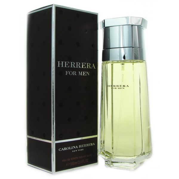 Herrera by Carolina Herrera Men's 3.4 ounce Eau de Toilette Spray Carolina Herrera Men's Fragrances