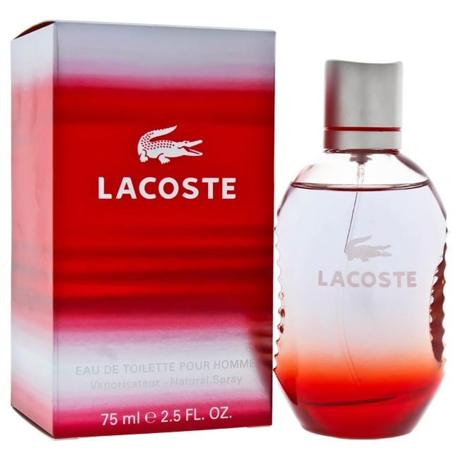 lacoste red style