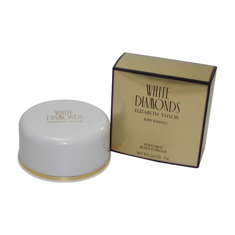 Elizabeth Taylor White Diamond Perfumed Body Powder 2.6 Oz