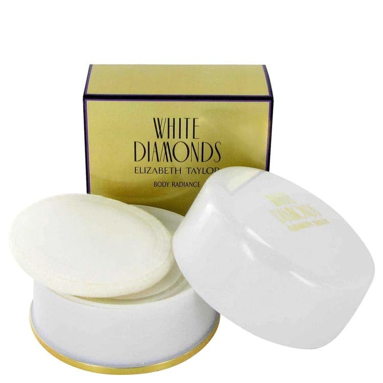 Elizabeth Taylor White Diamond Perfumed Body Powder 2.6 Oz