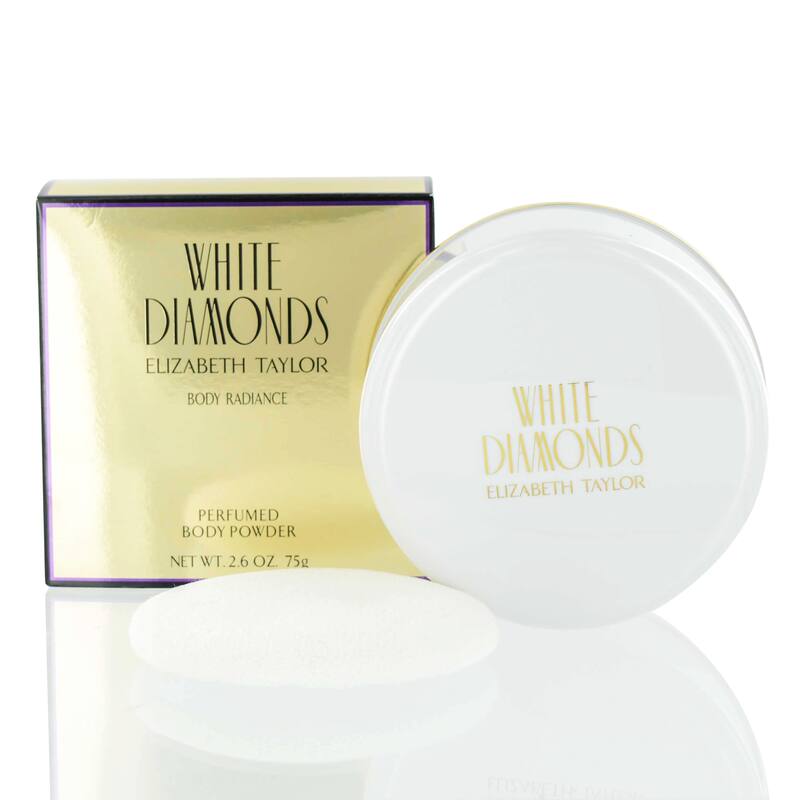 Elizabeth Taylor White Diamond Perfumed Body Powder 2.6 Oz