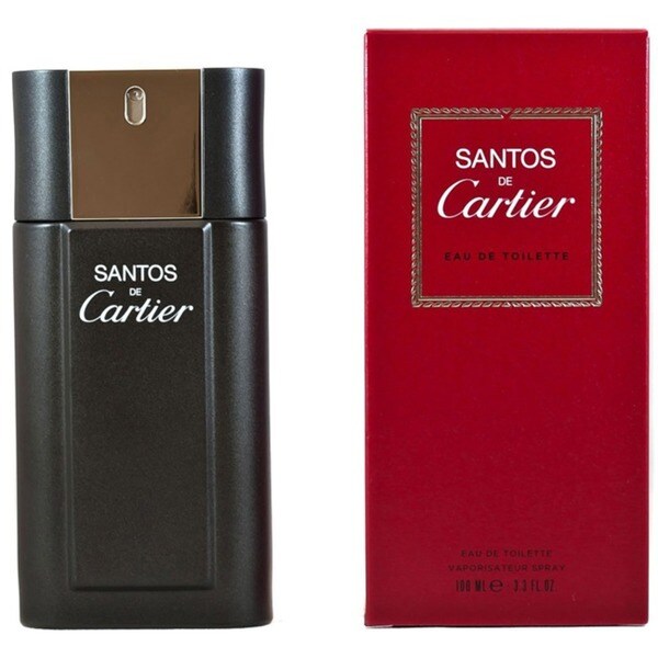 Santos De Cartier Men's 3.3-ounce Eau de Toilette Spray - 11606077 ...