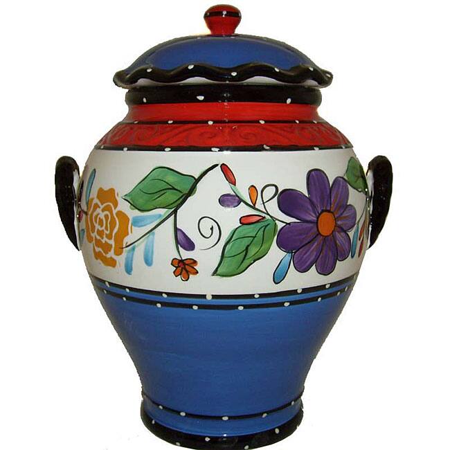 Viva Collection Hand-painted Cookie Jar