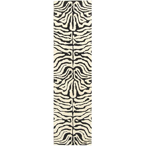 Safavieh Handmade Soho Melie Zebra N.Z. Wool Rug