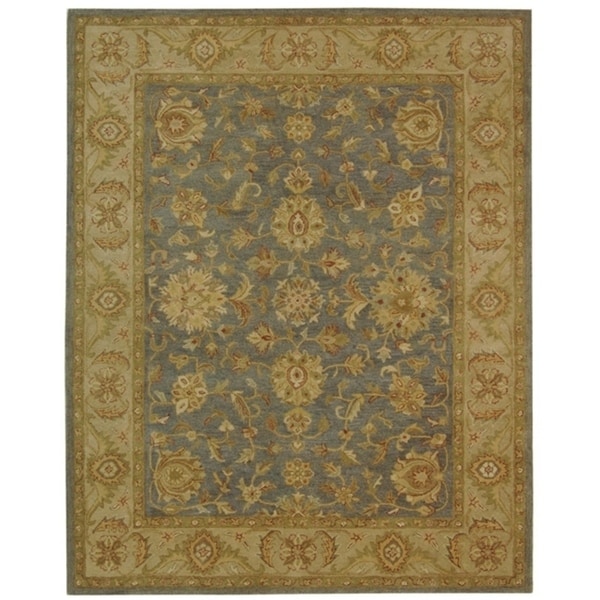 Safavieh Handmade Antiquities Jewel Red/ Ivory Wool Rug - 9'6" x 13'6"