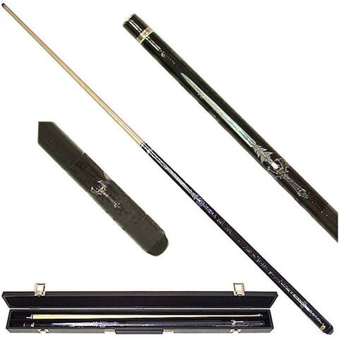 Blue Sword 2-piece Pool Cue with 6 Replacement Tips